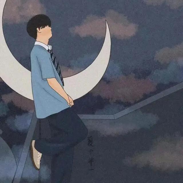 动漫情侣头像丨光与尘土都闪闪发光