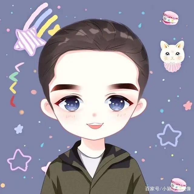 可爱漫画风头像，精致男生头像集，总有你喜欢的
