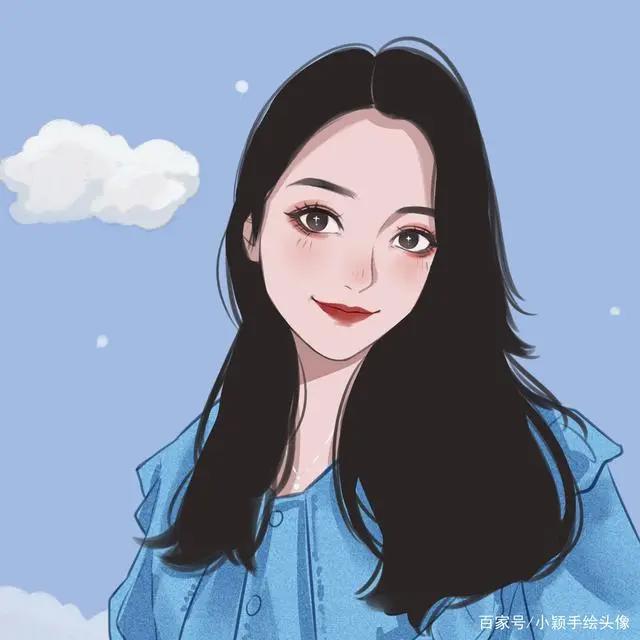 手绘漫画头像，简单画风，成就别样精彩