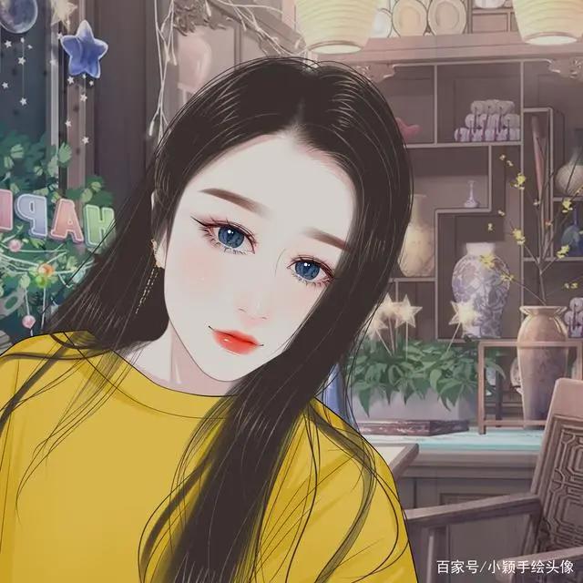 手绘漫画头像，简单画风，成就别样精彩