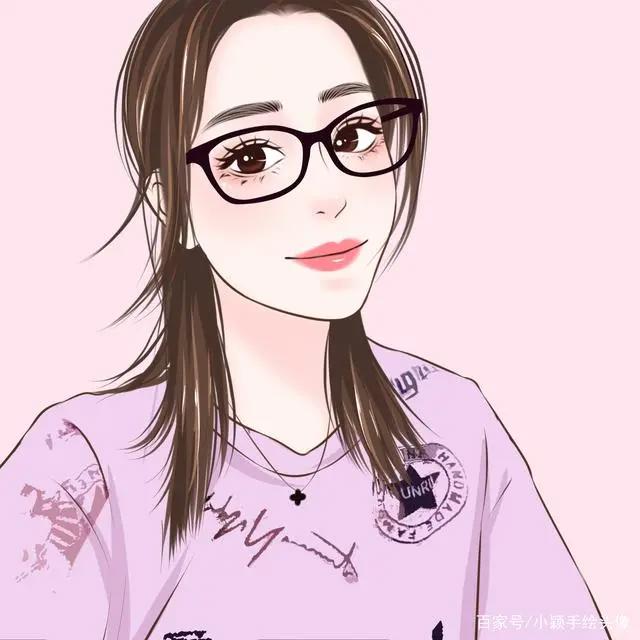 手绘漫画头像，简单画风，成就别样精彩
