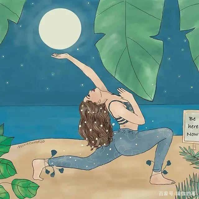 INS上最新的42张瑜伽漫画图片，每一张都超好看！（收藏级）
