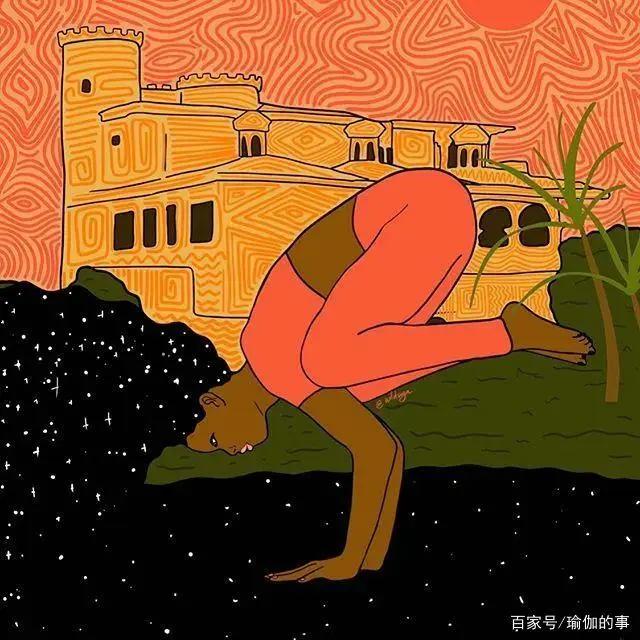 INS上最新的42张瑜伽漫画图片，每一张都超好看！（收藏级）