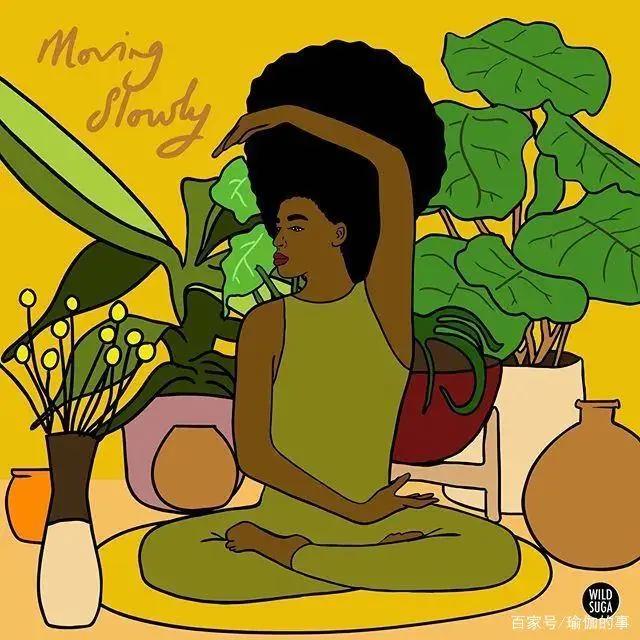 INS上最新的42张瑜伽漫画图片，每一张都超好看！（收藏级）