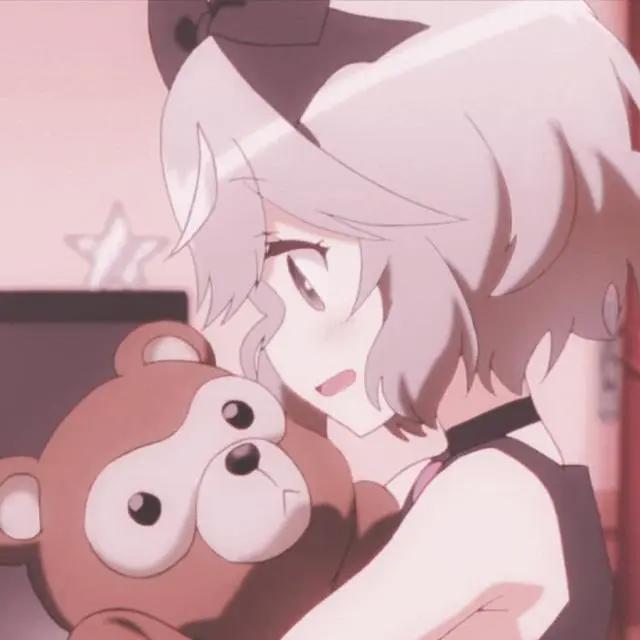 短发少女动漫高清头像