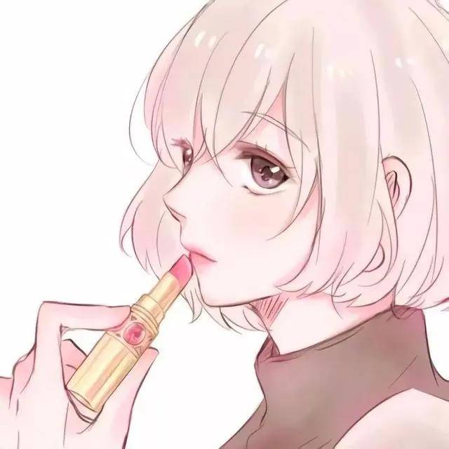 短发少女动漫高清头像