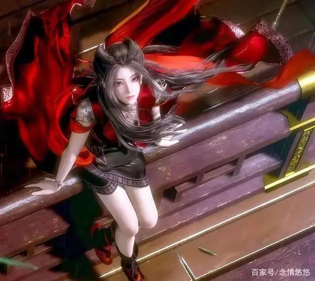 盘点国漫红衣美女：美杜莎焰灵姬冷艳，火灵儿可爱，而她最为神秘