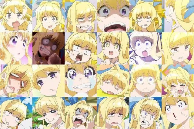 不动是个美少女，一动就是个移动表情包，二次元中的“静态”女神