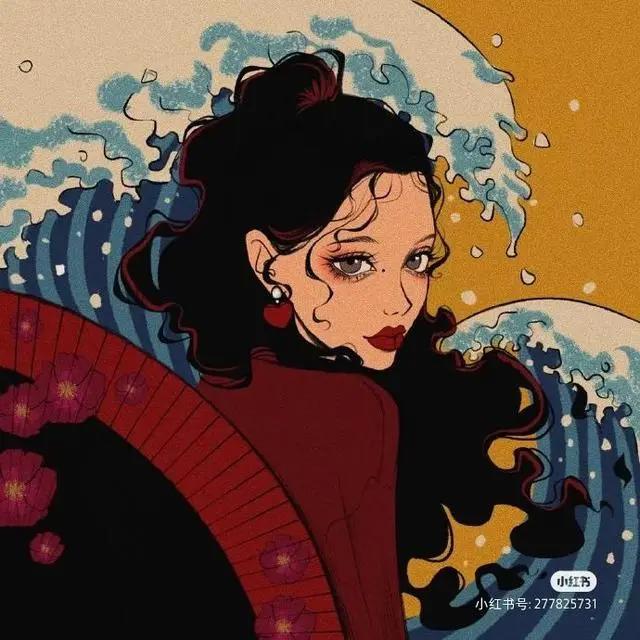 可甜可御，有点小成熟的美女动漫头像
