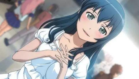 美女你谁系列，摘下眼镜颜值暴涨的动漫美少女！