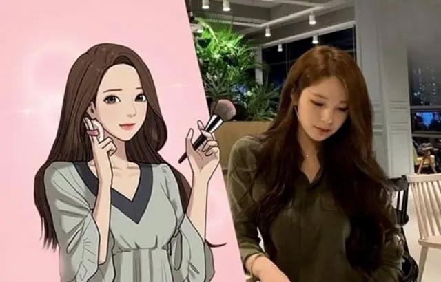 女漫画家真身曝光，结果比漫画女主还漂亮，不当模特可惜了