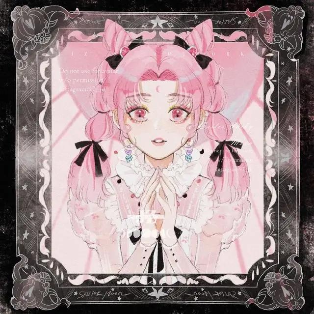 手绘暗黑风《美少女战士》，不要再做乖乖女，酷炫御姐也很可以！