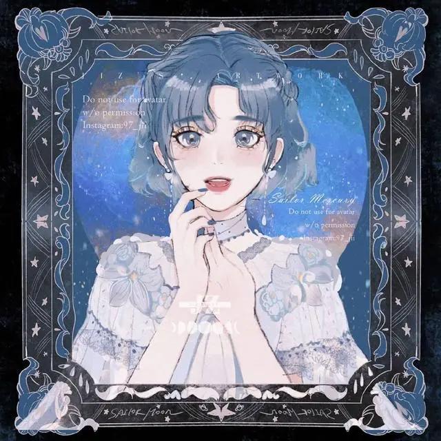 手绘暗黑风《美少女战士》，不要再做乖乖女，酷炫御姐也很可以！