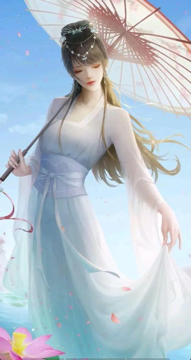 古风动漫美女壁纸，爱你一万年