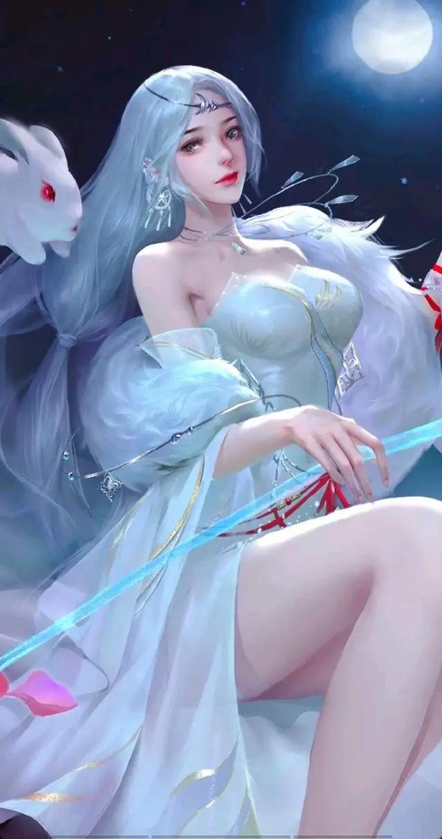 古风动漫美女壁纸，爱你一万年