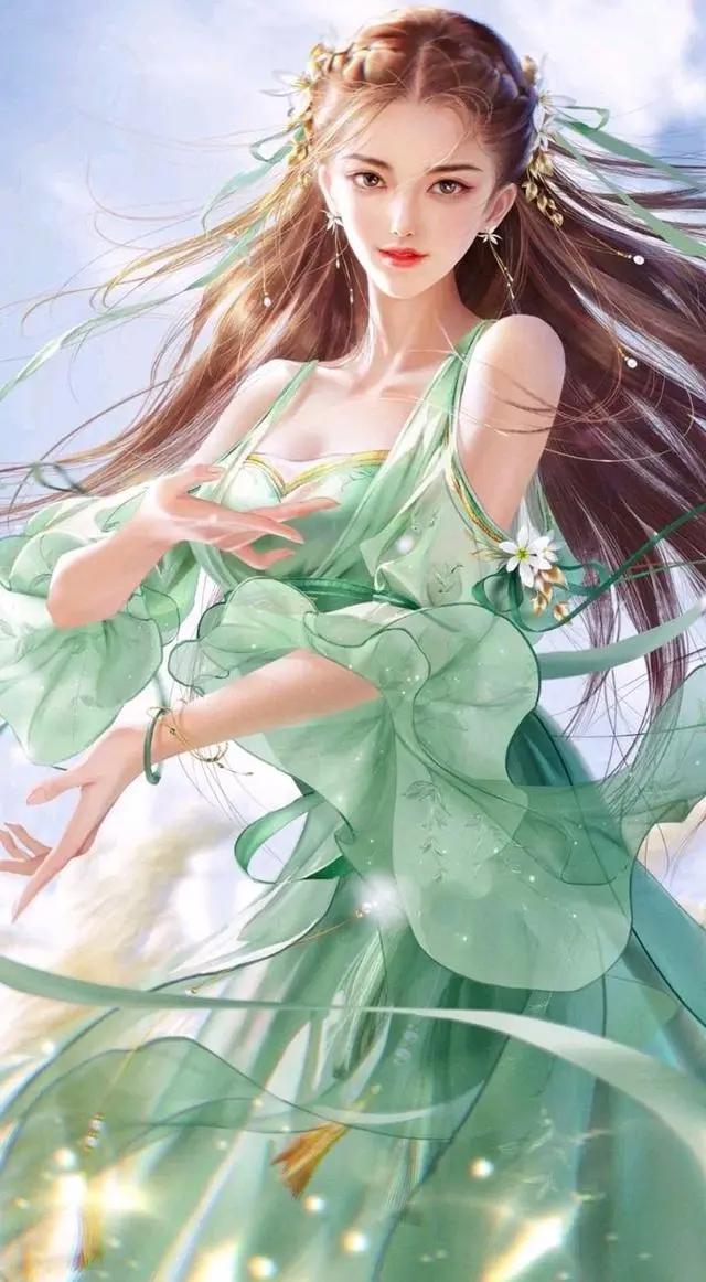 古风动漫美女壁纸，爱你一万年