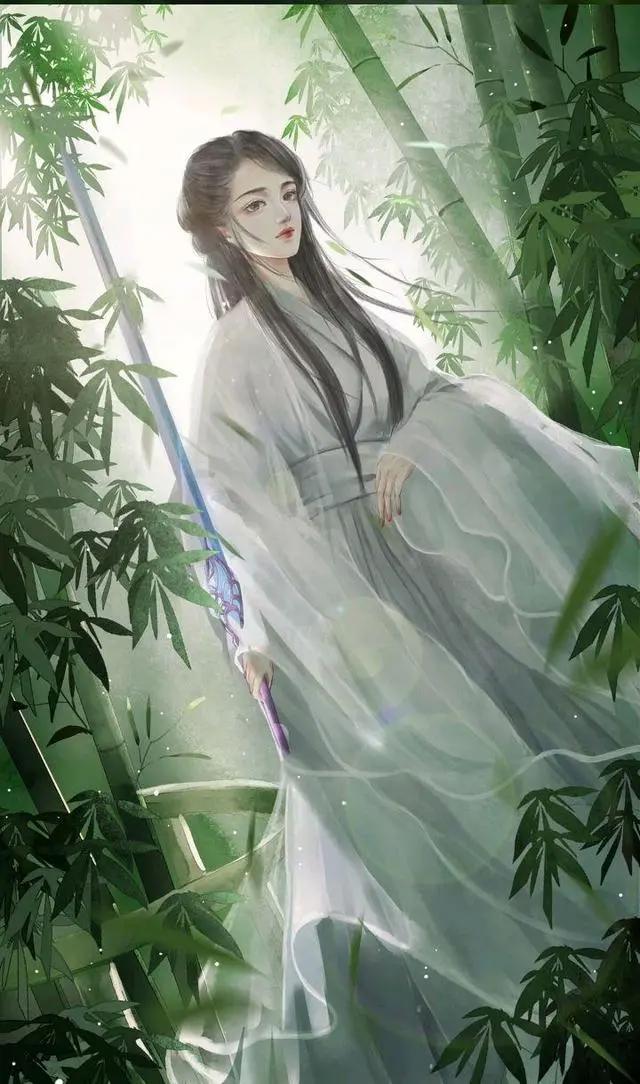 古风动漫美女壁纸，爱你一万年