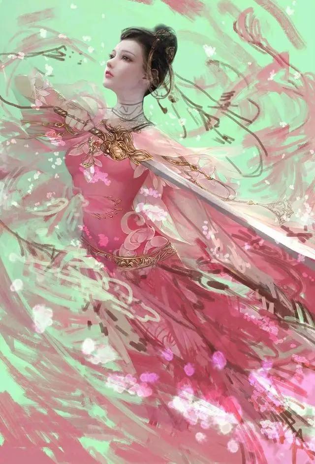 古风动漫美女壁纸，爱你一万年