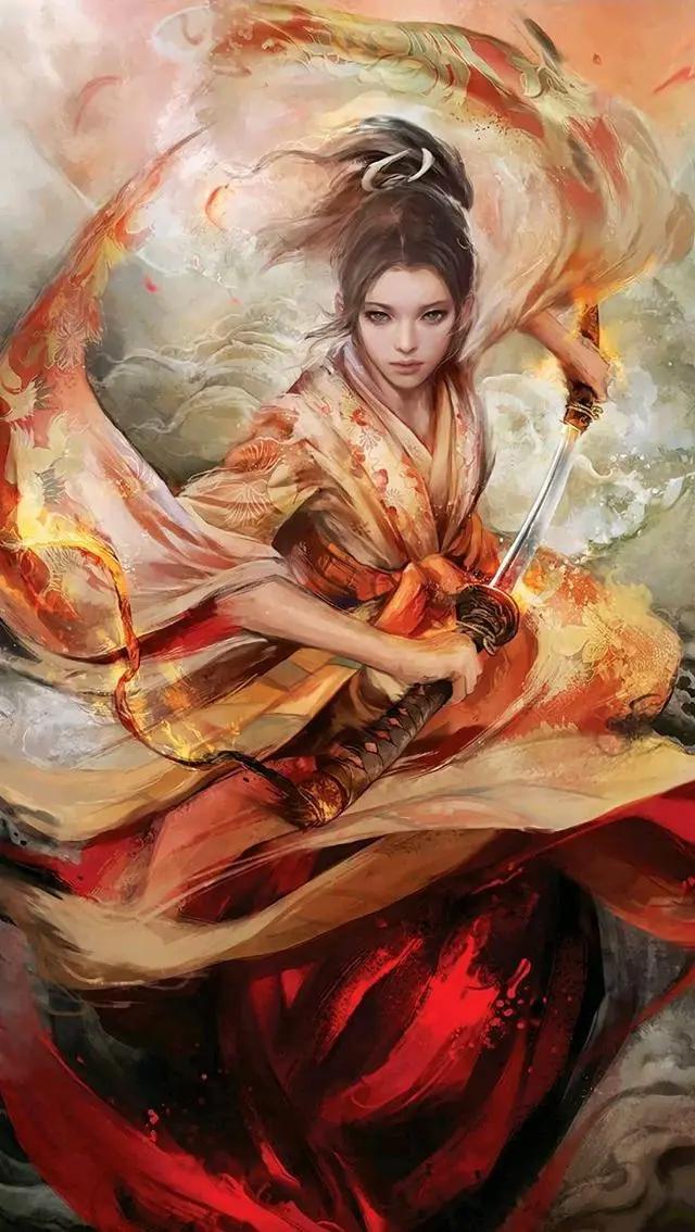 古风动漫美女壁纸，爱你一万年