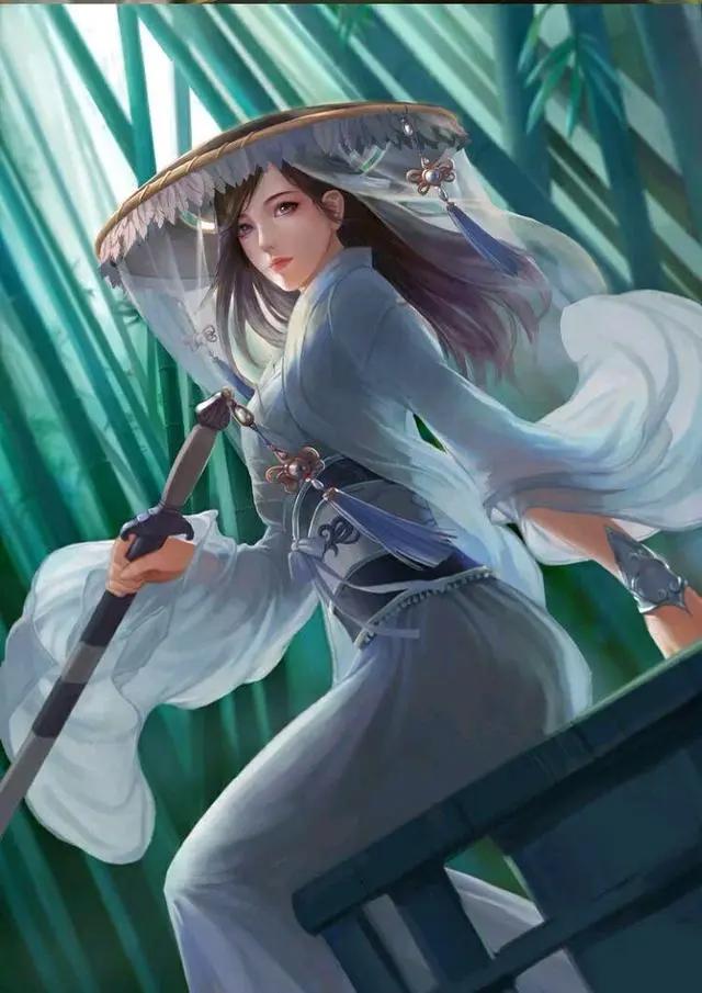 古风动漫美女壁纸，爱你一万年