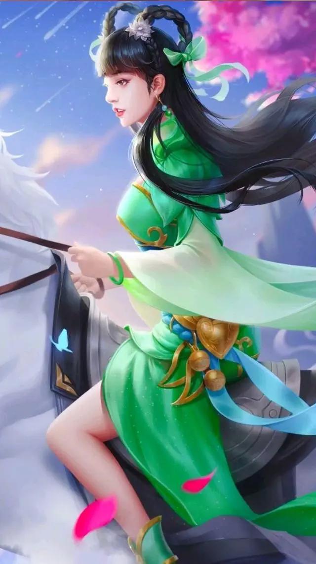 古风动漫美女壁纸，爱你一万年