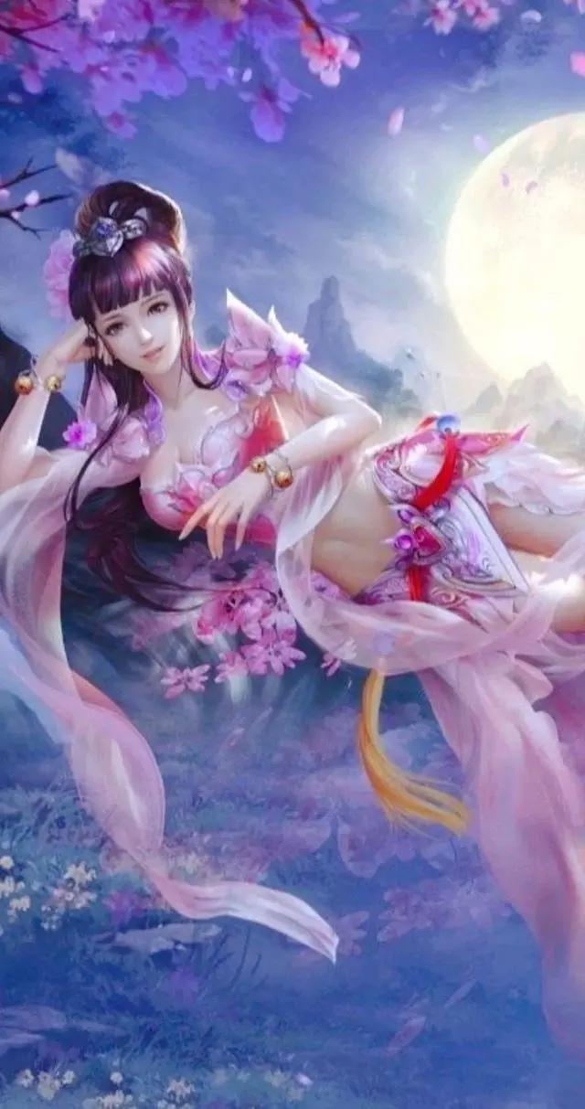 古风动漫美女壁纸，爱你一万年