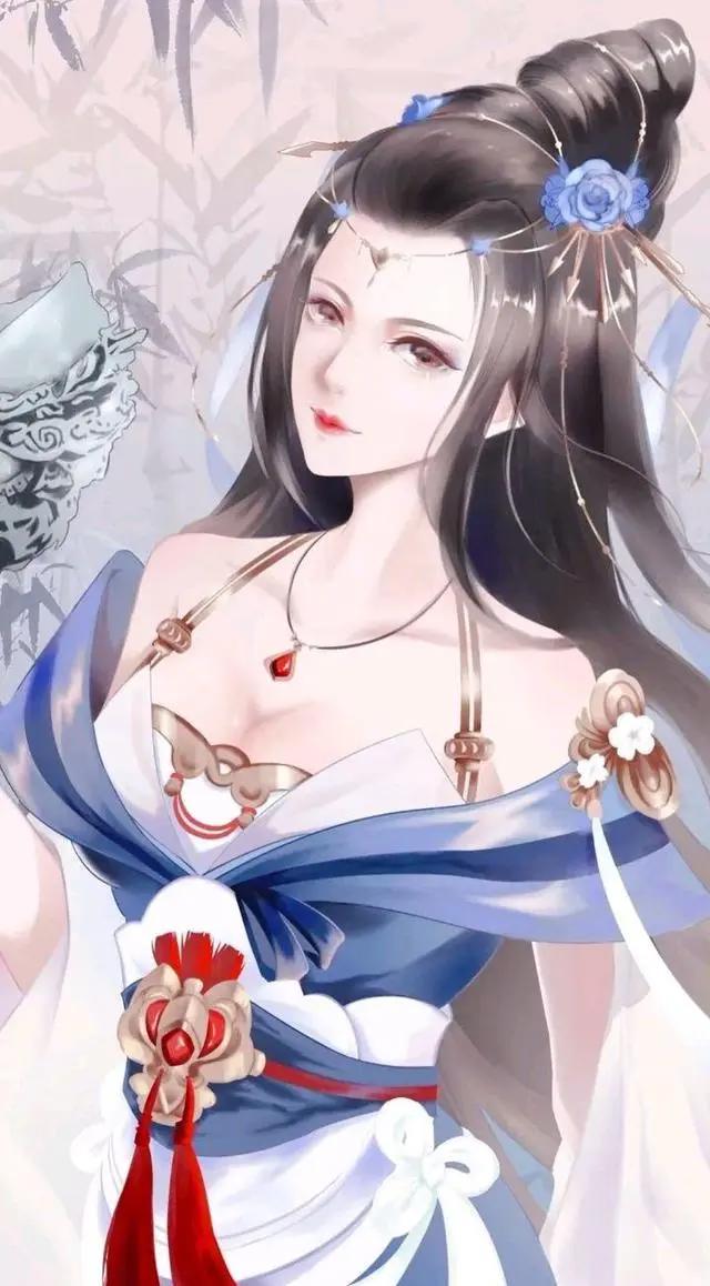 古风动漫美女壁纸，爱你一万年