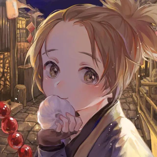 高点赞动漫头像美女CG壁纸｜似水温柔，皆在眼眸