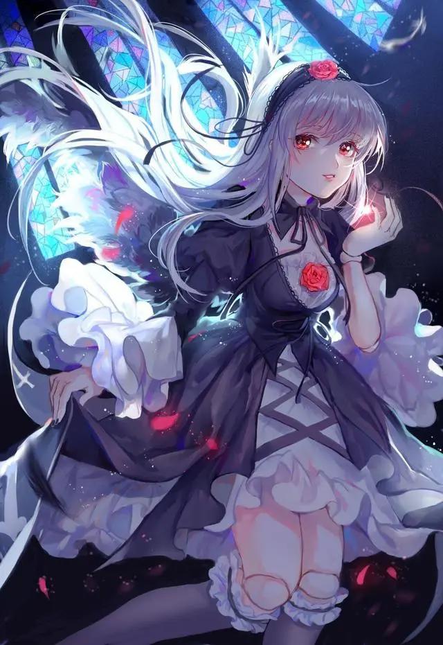 高点赞动漫头像美女CG壁纸｜似水温柔，皆在眼眸