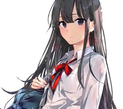 动漫中八大黑长直美少女盘点，是否有你心中的那个“她”？