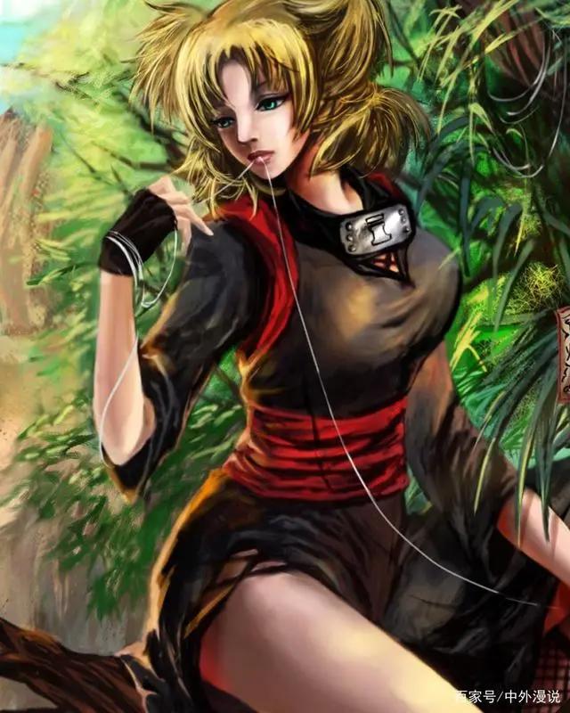 火影忍者动漫壁纸福利，忍者中的美女，粉丝看得直呼裂开