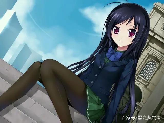 盘点动漫中的黑长直美少女，漂亮真的可以为所欲为