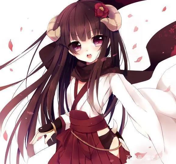 盘点动漫中的黑长直美少女，漂亮真的可以为所欲为