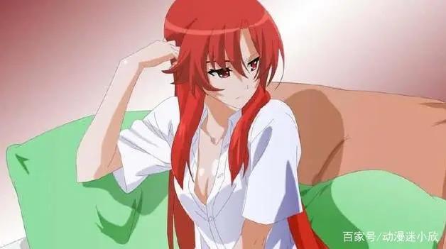 二次元世界红发美女大集合，能认出一半的，基本就是资深漫迷