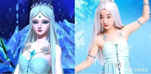 来自动漫中国的美女，真人扮演后更加美丽动人