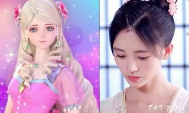 来自动漫中国的美女，真人扮演后更加美丽动人