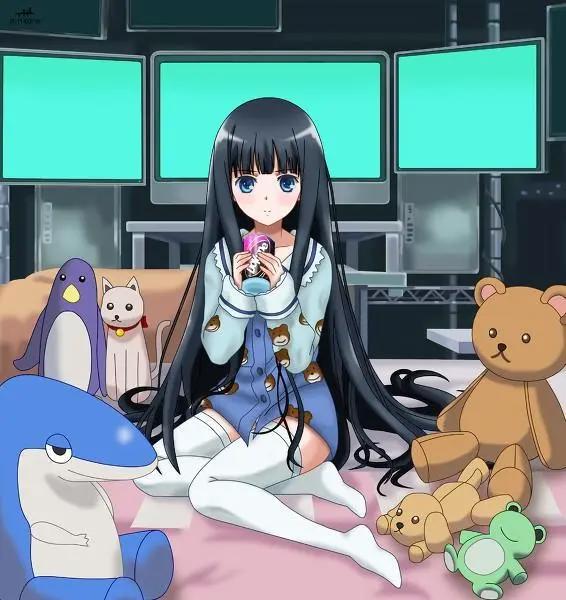 动漫中这些美少女分别穿上可爱的白丝和诱人的黑丝时，你更喜欢谁