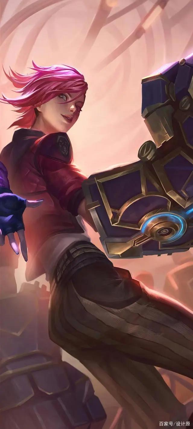 动漫美女全面屏手机壁纸