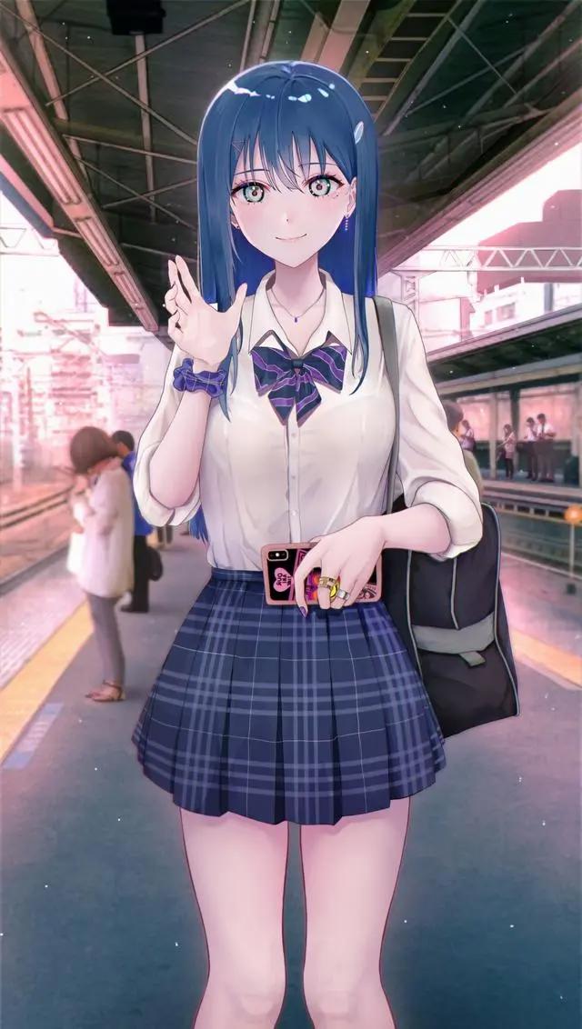 图集：分享一组高清手机动漫美女壁纸，欢迎收藏！