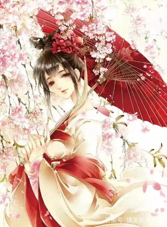 超甜美的古风动漫美女子