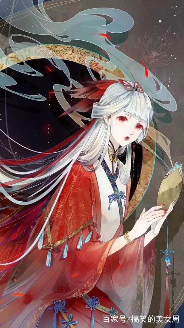 超甜美的古风动漫美女子