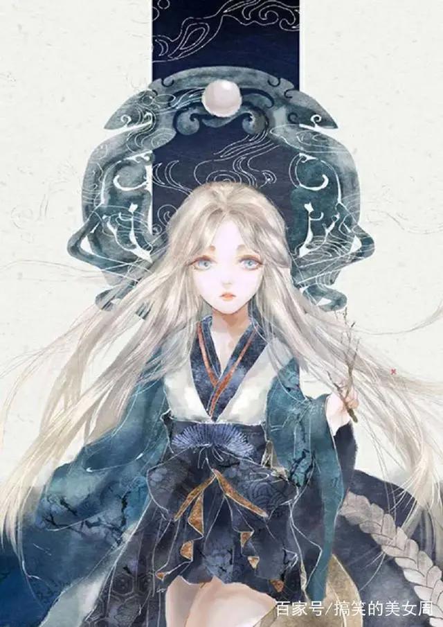 超甜美的古风动漫美女子