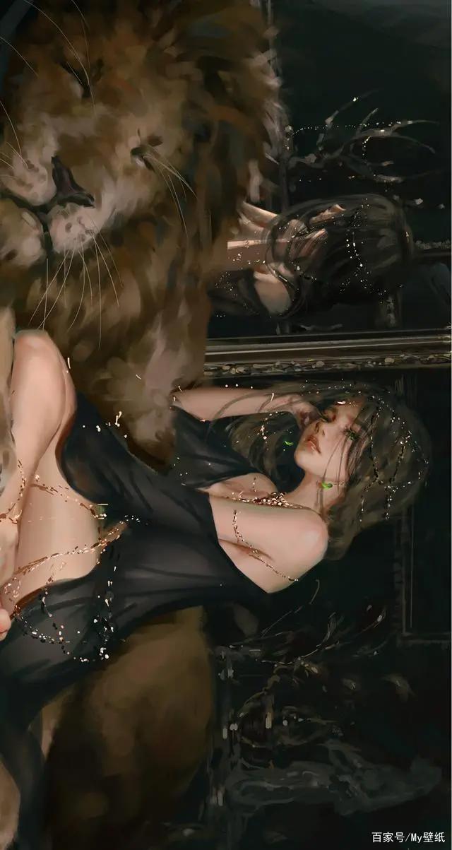 暗黑系动漫美女壁纸