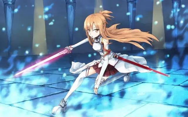 《刀剑神域》最性感的动漫美女结城明日奈