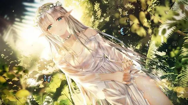 动漫：分享一组小清新动漫美女壁纸，欢迎收藏！