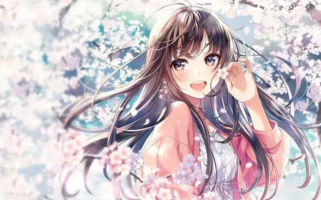 动漫：分享一组小清新动漫美女壁纸，欢迎收藏！