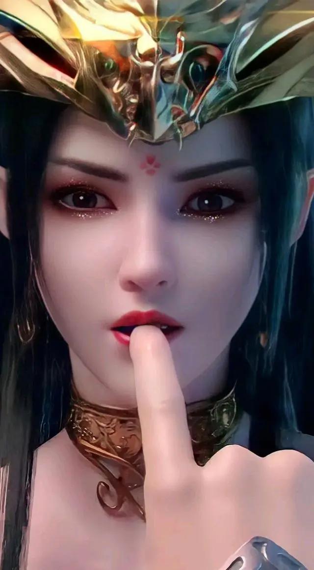 分享一组比真人漂亮的高清动漫美女图