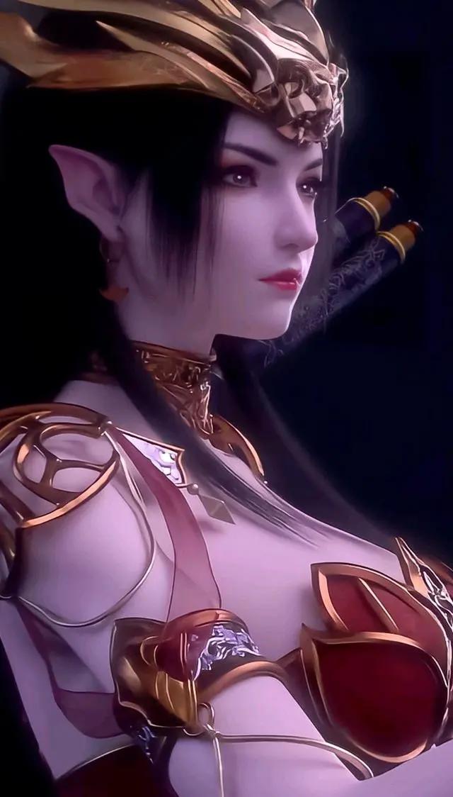 分享一组比真人漂亮的高清动漫美女图