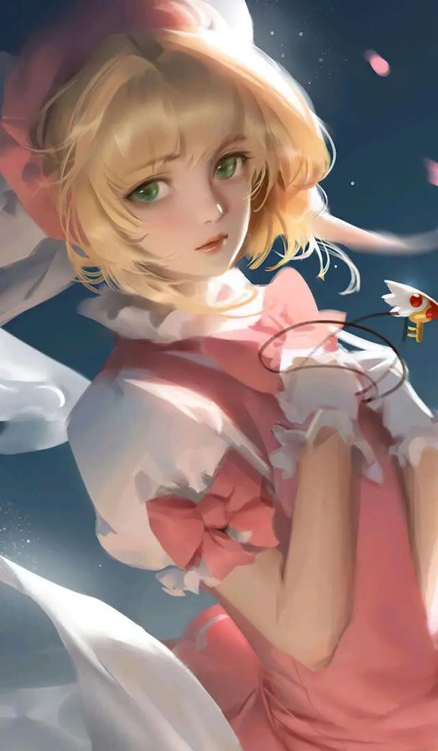 分享一组比真人漂亮的高清动漫美女图