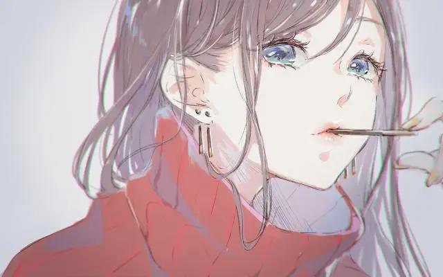 美图动漫：可爱的动漫美女，选择做任何头像是不错的选择！